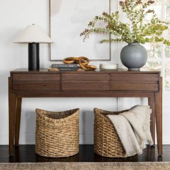 THRESHOLD Studio McGee Decorative Teak Wood Chain Figurine - Picture 5 of 6